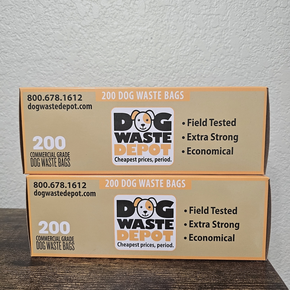 Dog Waste Depot Commercial Grade Dog Waste Bags